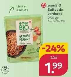 enerBio - Salteado De Verduras