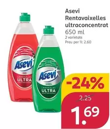 Asevi - Lavavajillas Ultra Concentrado