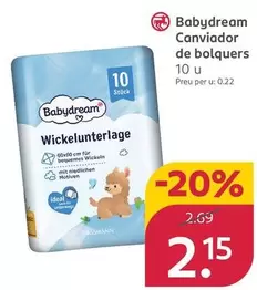 Babydream - Cambiador De Panales