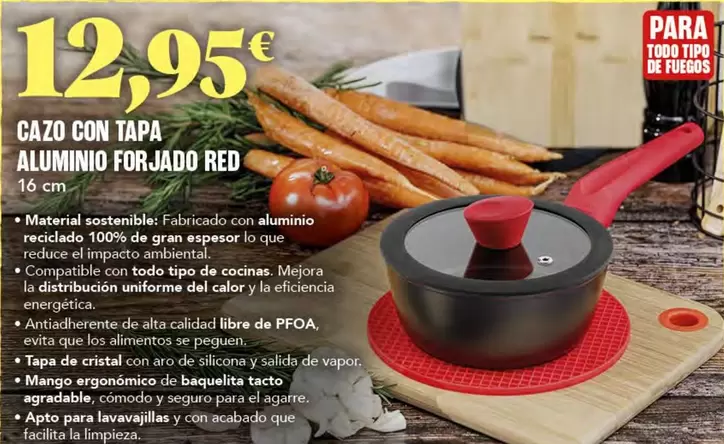 Impacto - Cazo Con Tapa Red