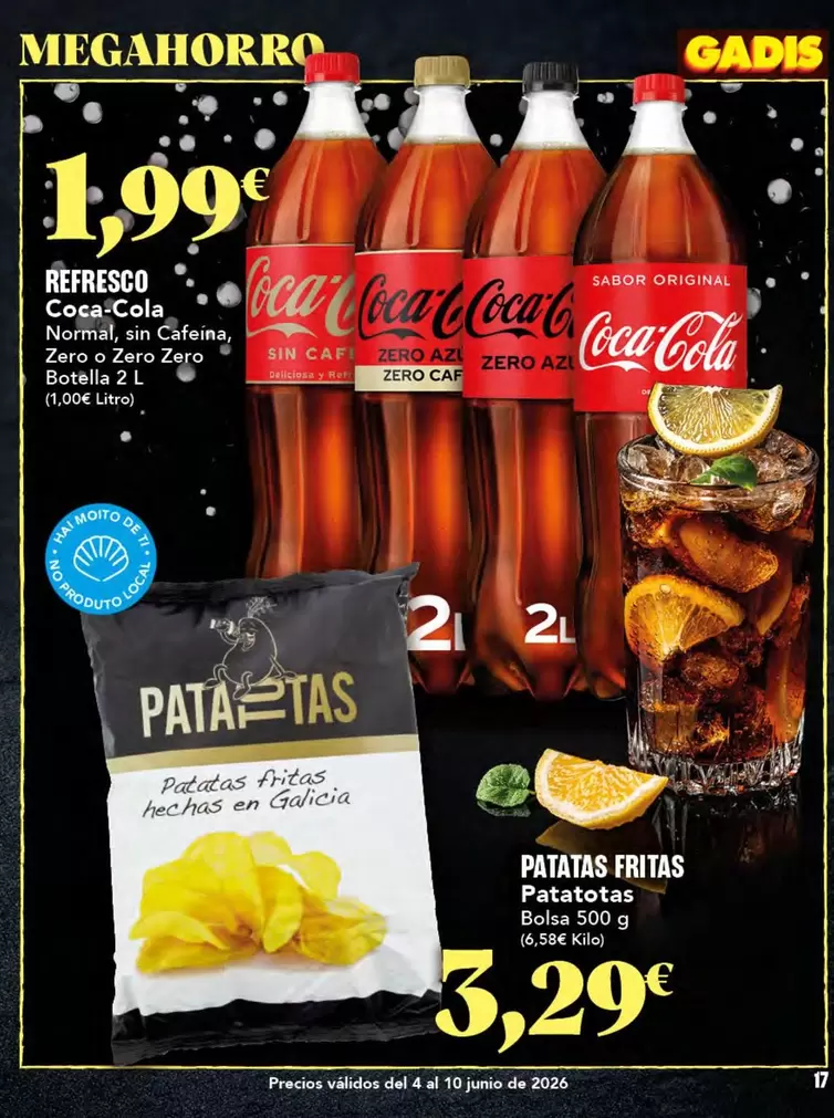 Coca-Cola - Patatas Fritas Patatos