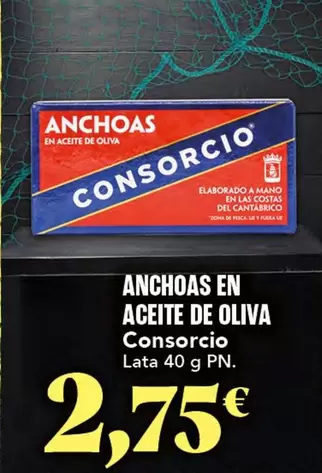 Consorcio - Anchoas En Aceite De Oliva