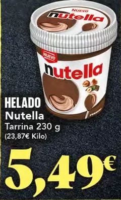 Nutella - Helado