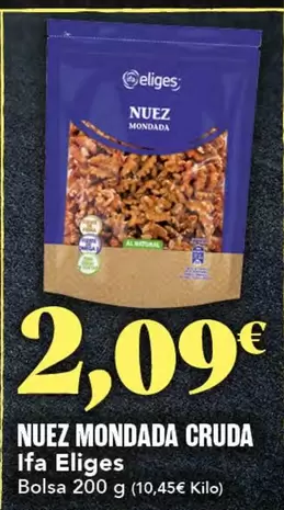 Ifa Eliges - Nuez Mondada Cruda