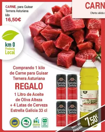 Ternera Asturiana - Carne, Para Guisar