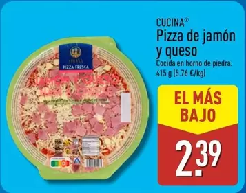 Cucina - Pizza De Jamon Y Queso
