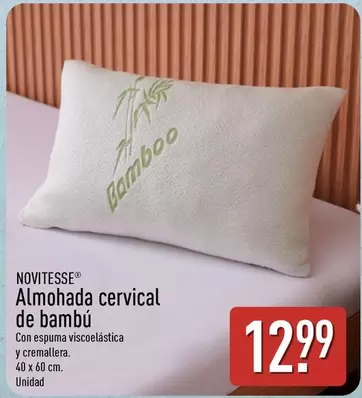 Novitesse - Almohada Cervical De Bambu