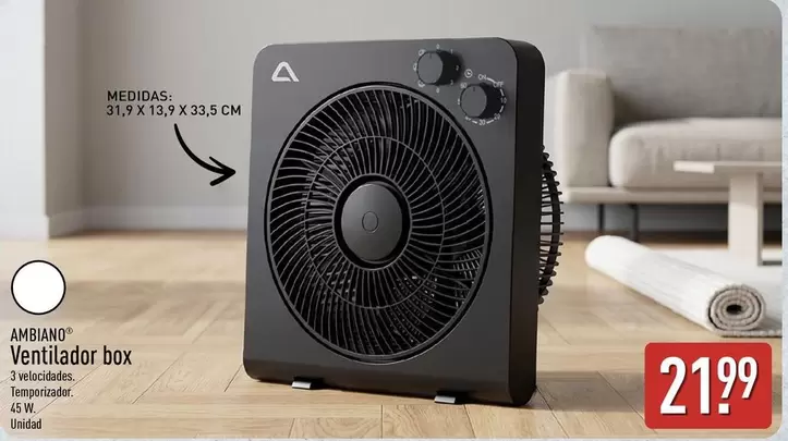 Ambiano - Ventilador Box