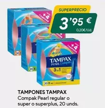 Tampax - Compak Pearl Regular O Super O Superplus