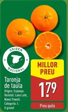 Taronja De Taula