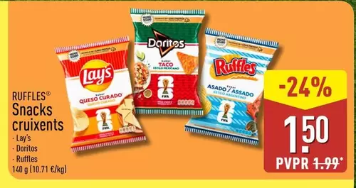 Ruffles - Snacks Cruixents