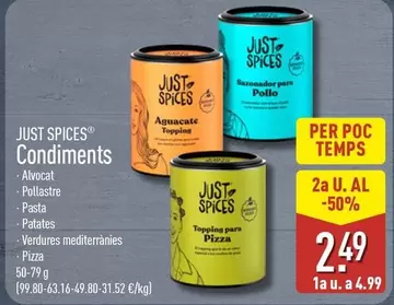 Just Spices - Condiments