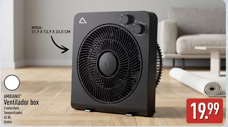 Ambiano - Ventilador Box