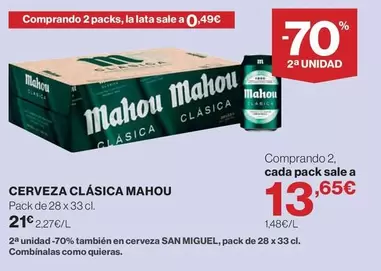Mahou - Cerveza Clasica
