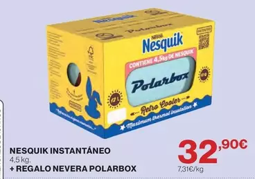 Nesquik - Instantaneo + Regalo Nevera Polarbox