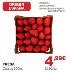 origen - Fresa