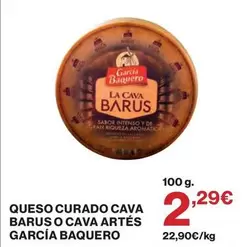 García Baquero - Queso Curado Cava Barus O Cava