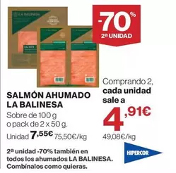 La Balinesa - Salmón Ahumado