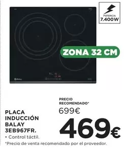 Balay - Placa Induccion 3eb967fr