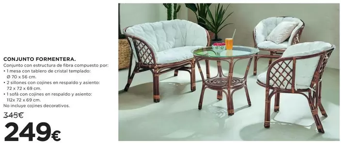 Cristal - Conjunto Formentera