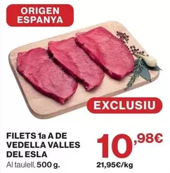 origen - Filets 1a A De Vedella Valles Del Esla