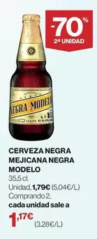 El Corte Inglés - Cerveza Negra Mejicana Negra Modelo