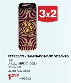 Mano De Santo - Refresco Vitaminado