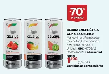 Energy - Bebida Energética Con Gas