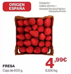 origen - Fresa