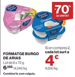 Arias - Formatge Burgo De