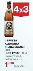 Franziskaner - Cervesa Alemana