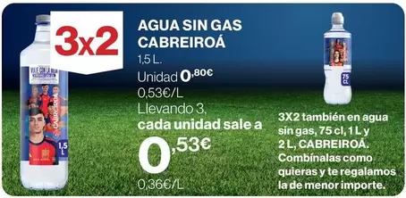 Cabreiroa - Agua Sin Gas