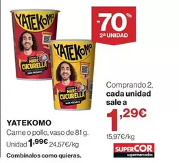 Yatekomo - Carne O Pollo