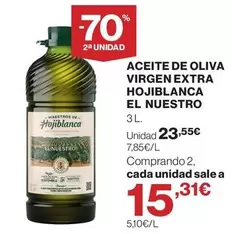Hojiblanca - Aceite De Oliva Virgen Extra El Nuestro