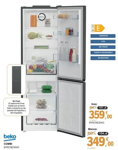 Beko - Combi B1RCNE364W