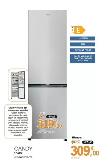 Candy - Combi CNCQ2T518EW