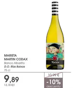 Marieta - Blanco Albarino D.o. Rías Baixas
