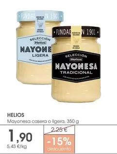 Helios - Mayonesa Casera O Ligera