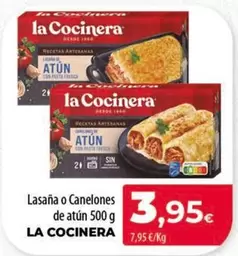 La Cocinera - Lasaña O Canelones De Atun