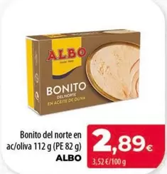 Albo - Bonito Del Norte En Ac/oliva