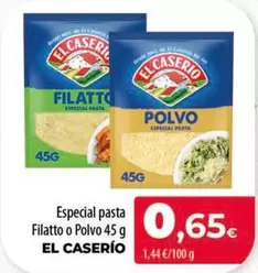El Caserío - Especial Pasta Filatto O Polvo