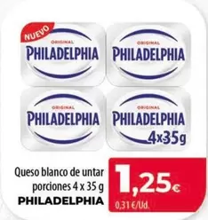 Philadelphia - Queso Blanco De Untar Porciones