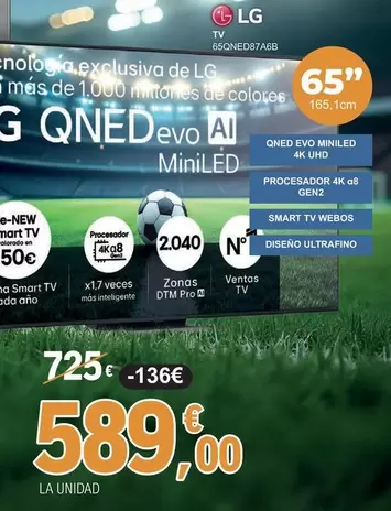 LG - Tv 65QNED87A6B