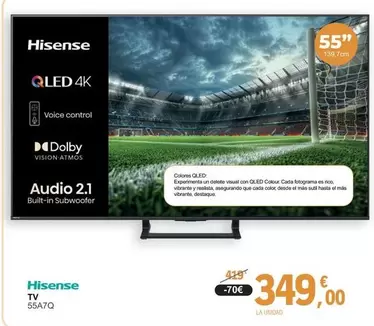 Hisense - Tv 55A7Q