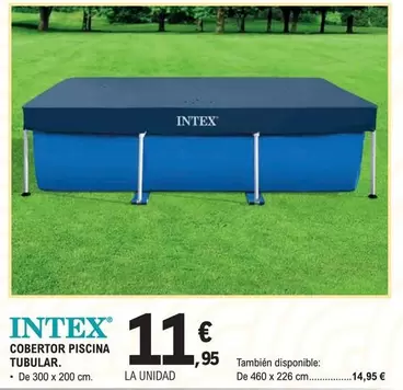 Intex - Cobertor Piscina Tubular