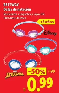 Bestway - Gafas De Natacion