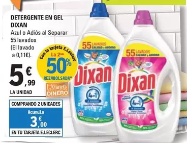 Dixan - Detergente En Gel