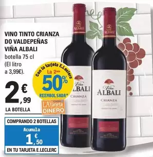 Viña Albali - Vino Tinto Crianza Do Valdepeñas