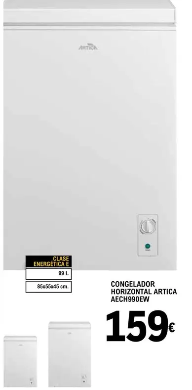 Artica - Congelador Horizontal Aech80pw