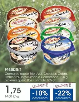 Président - Crema De Queso Brie